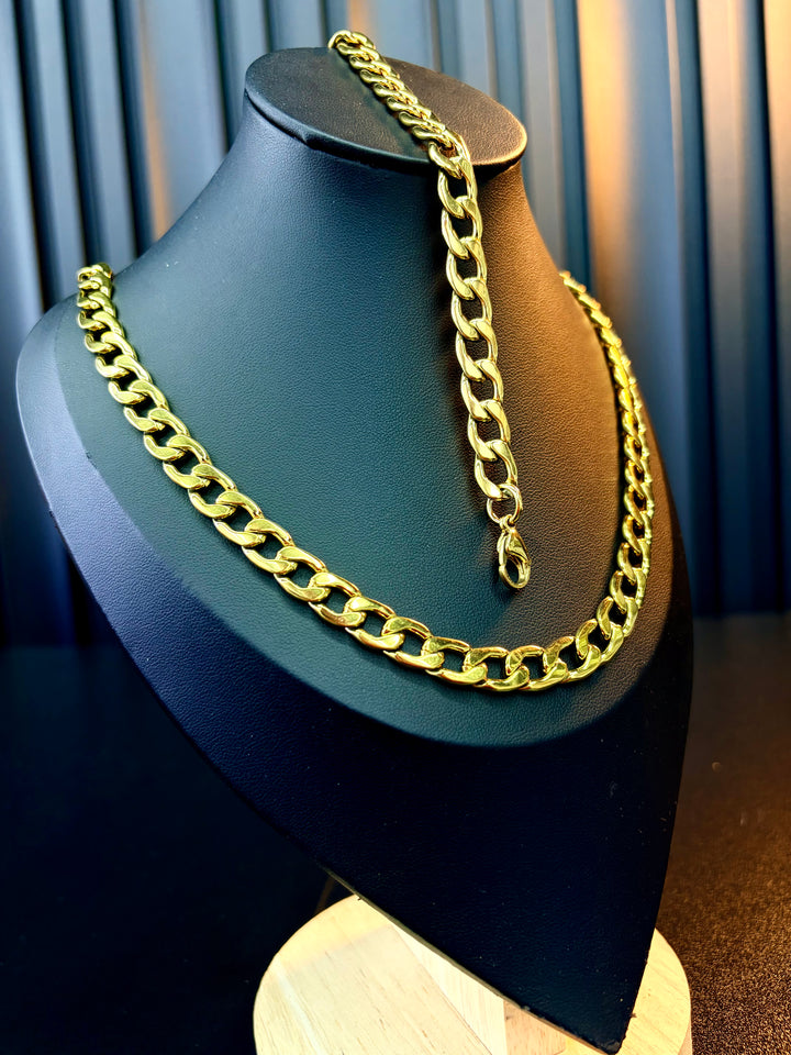 Set Cubana de Hombre Oro