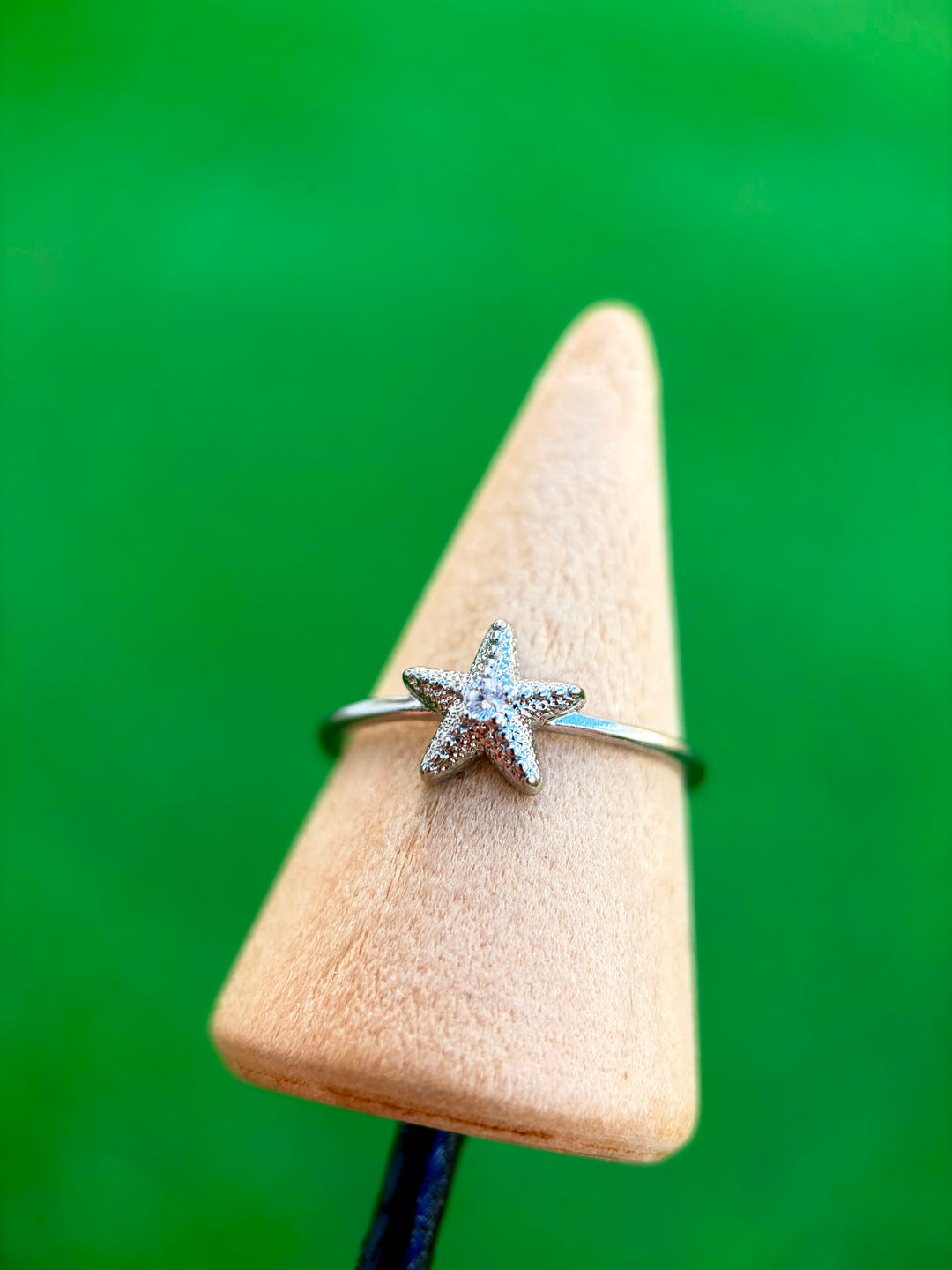 Sortija de Estrella de Mar plata