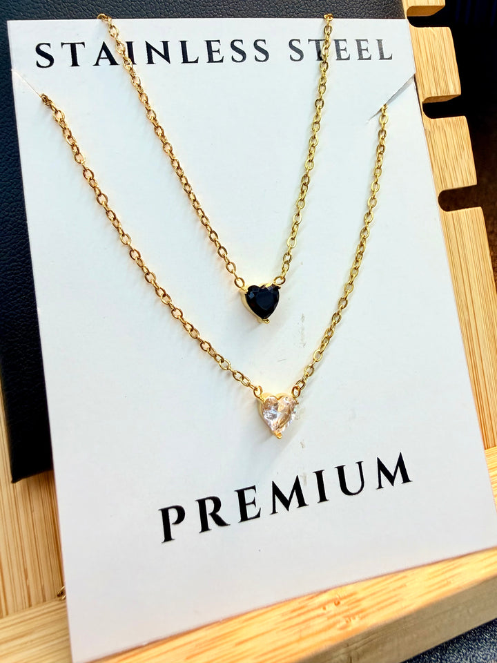 Set de 2 Collares de Corazon #3