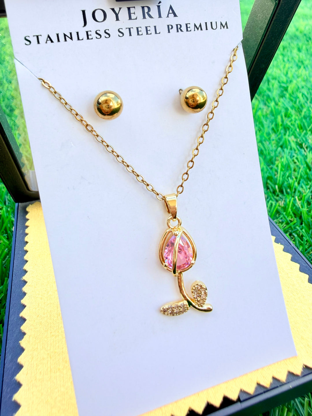 Set de Tulipam Rosa