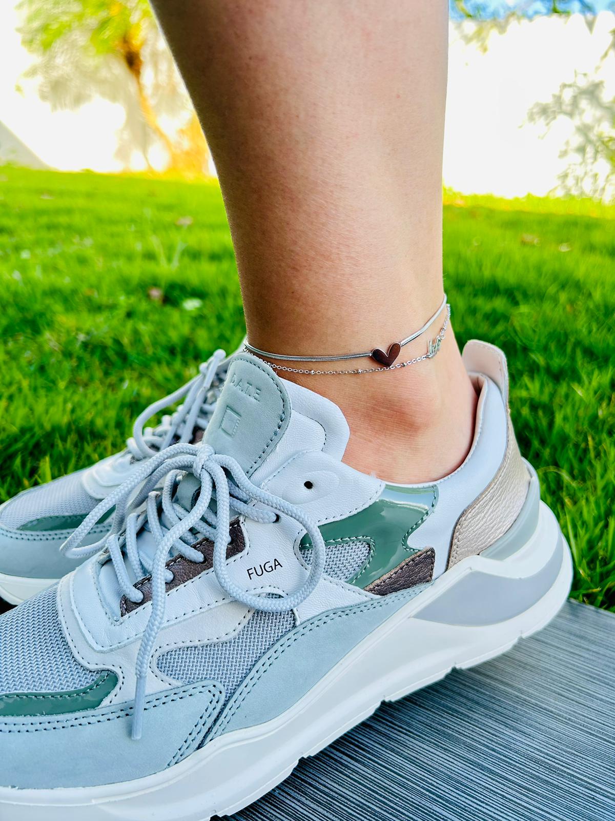 Double silver ankle